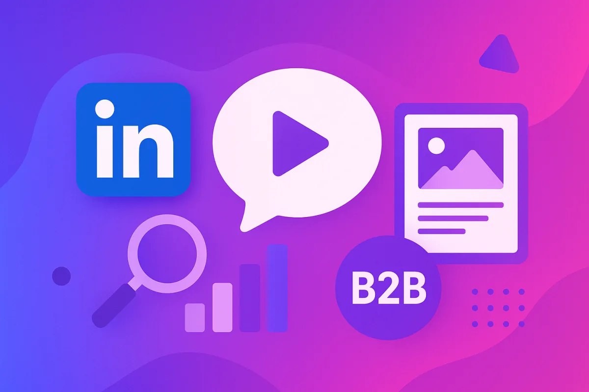 Как криейтърите да използват LinkedIn за B2B UGC проекти в България